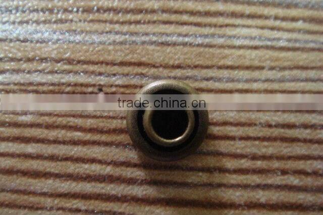 6mm metal jeans rivet heart shape