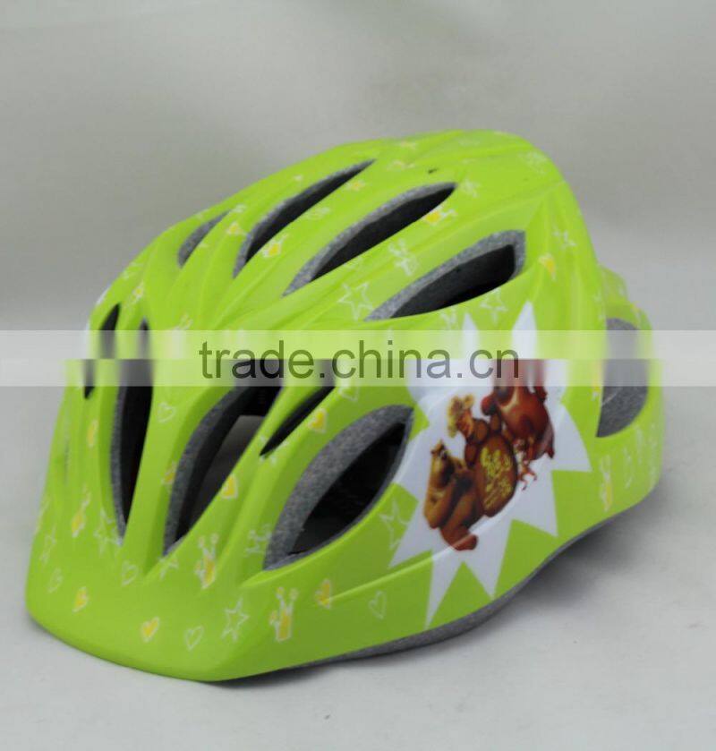 lovely children safety sport riding skating bike bicycle helmet