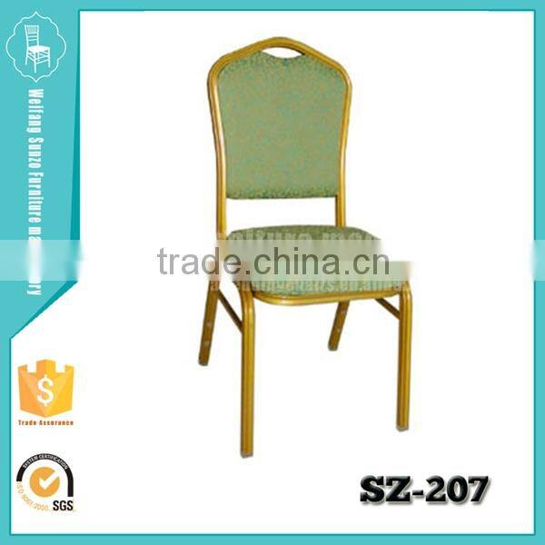 Stackable church banquet dining chairs