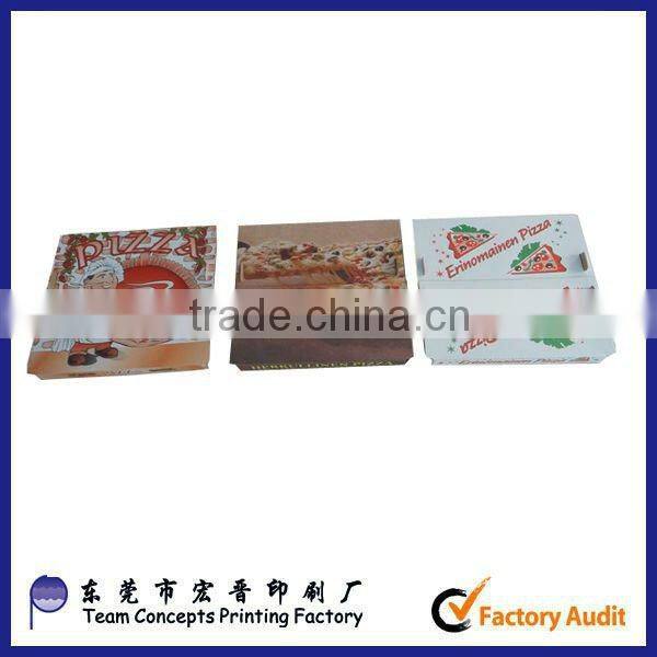 2014 Italy new style pizza boxes with logo