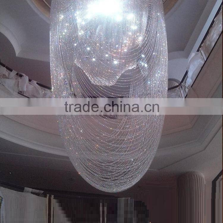 Hotel lobby light/lobby light crystal light/large engineering lights