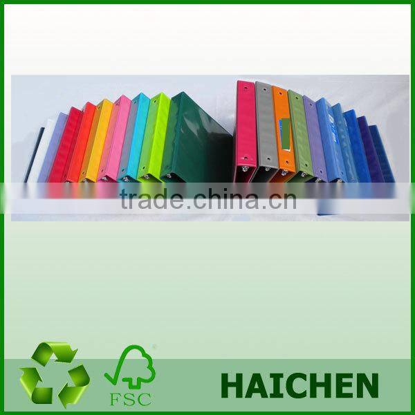 Supermarket PVC Ring Binder with 4 D metal ring mechanism