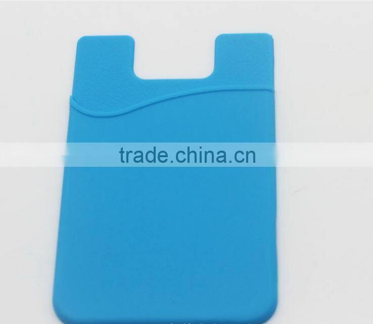 Stylish Silicone Card Case for Smart Phone