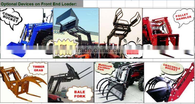 Hot sale!Compact Tractor Front End Loader with bucket/forks