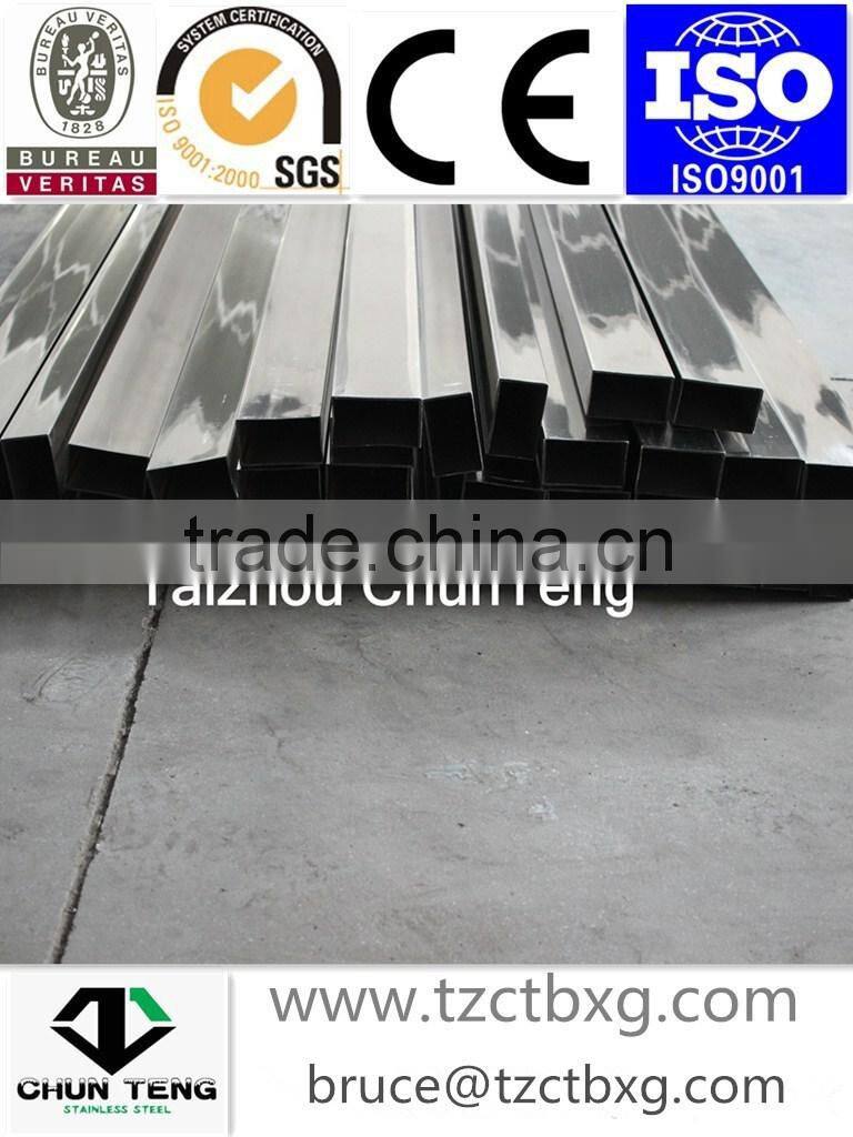 stainless steel welded tube bright 201 300 series chunteng