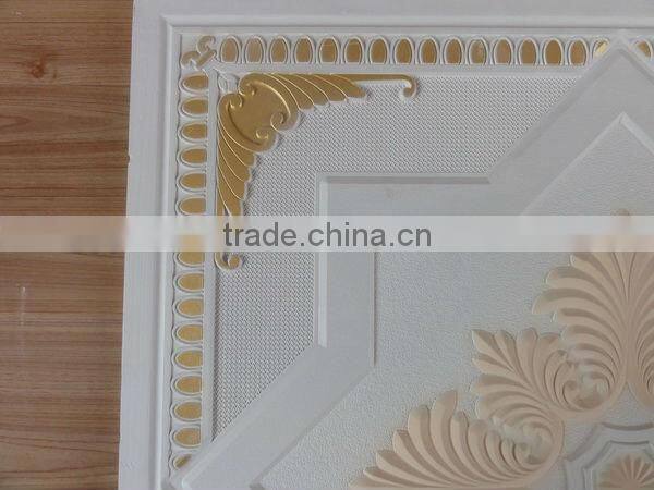 new colour gypsum ceiling board with fiberglass