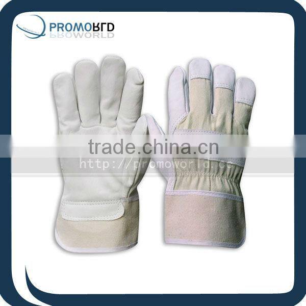 Chinese supplier working gloves cheapest price leather worker gloves