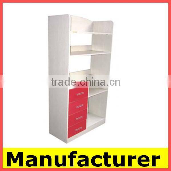 modern design wood 6 cubes cabinet shelf