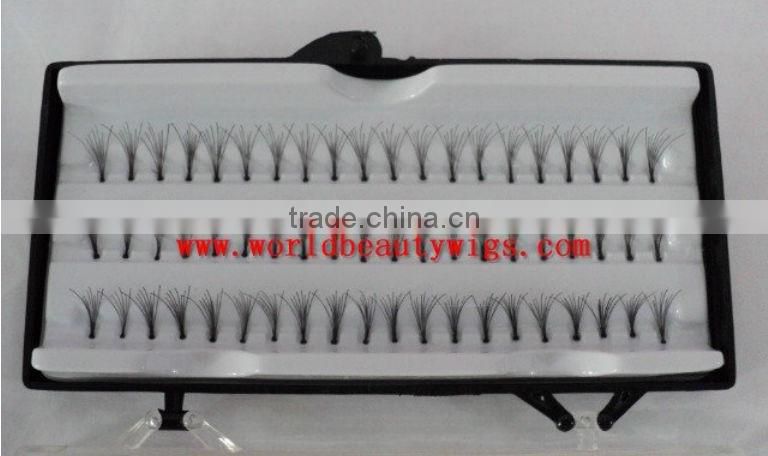 long ultra thick black flare lashes