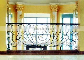 2015 Top-selling indoor galvanized steel balcony fence