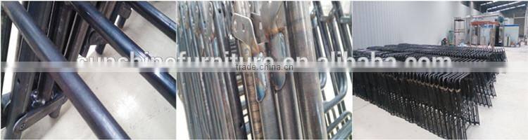 China Factory Home Bedroom Cheap Modern Steel Single Folding Beds