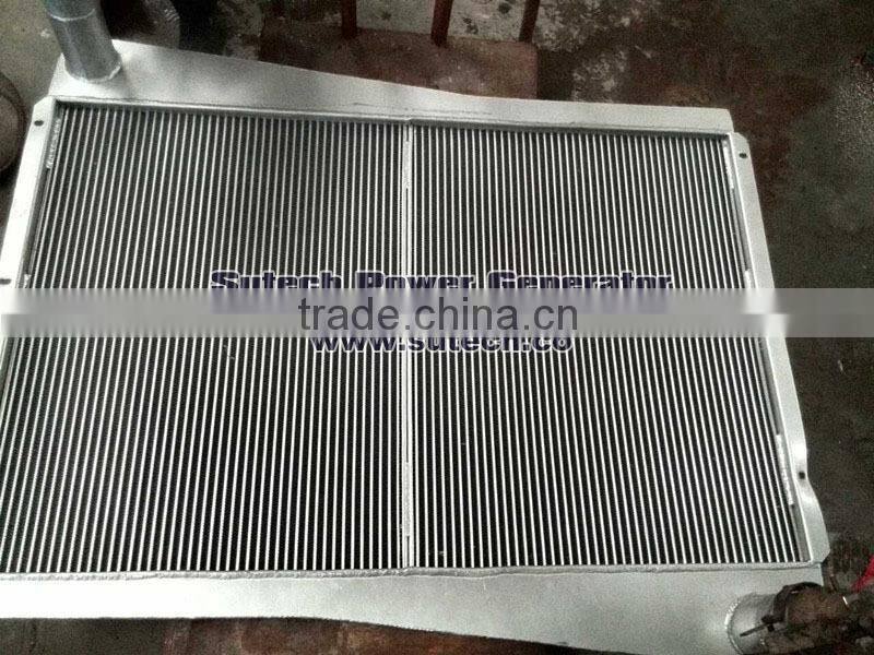 Copper core water radiator for Cummin 6LTAA series engine
