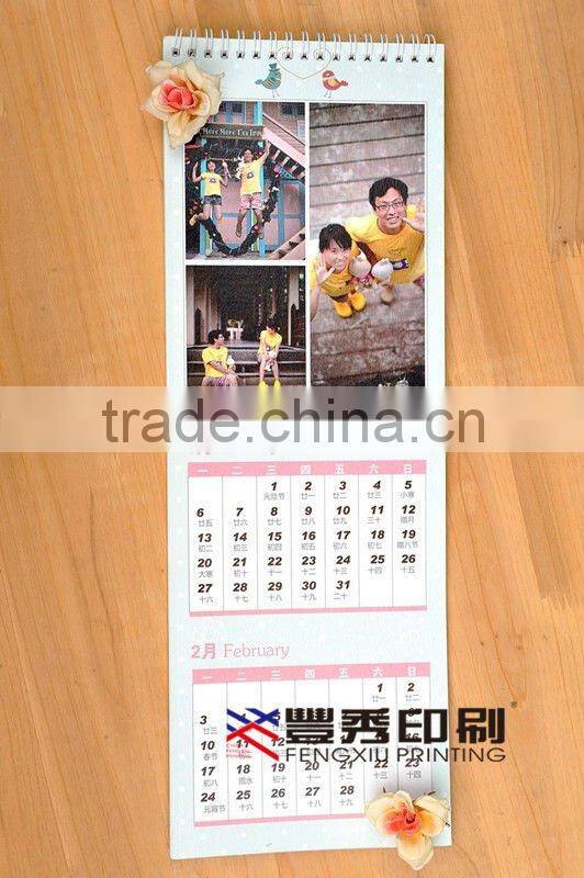 Custom calendars printing, desk calendar/wall calendar 2016