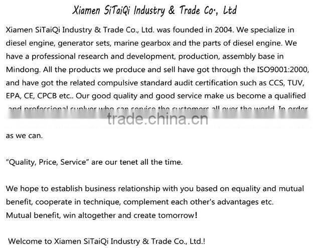 400KW Weichai BAUDOUIN France 6M26 marine diesel generator set