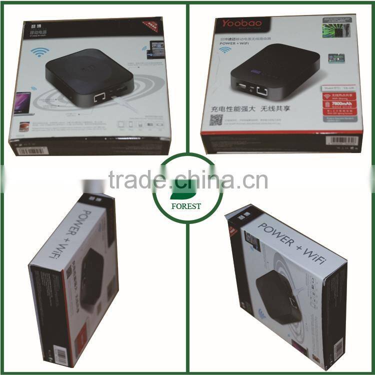 FULL COLOR CORRUGATED CARDBOARD PACKAGING BOX