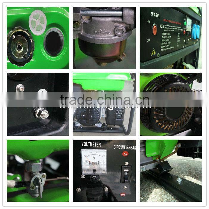 2000W rated power heavy duty gasoline generator LF2600-H