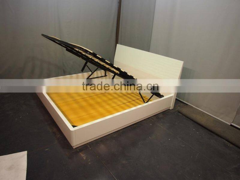 Bedroom furniture storage bed design