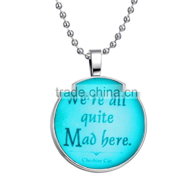 Glowing in Dark Jewelry DIY jewelry---"we are all quite Mao here"