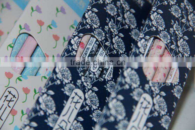 HB Black Lead Black Standard Pencil With eraser