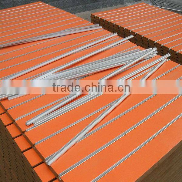 melamine mdf slatwall
