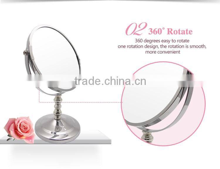 Chrome Plated Finishing Double Sides Convex Cosemtic Mirror with good quality