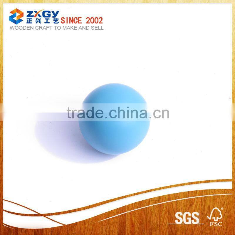50mm solid wooden turned ball