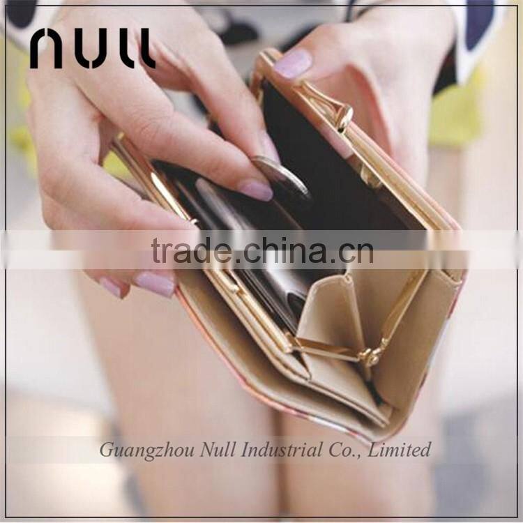 Latest Design Ladies Leather Animal Coin Women Wallet Purse Leather