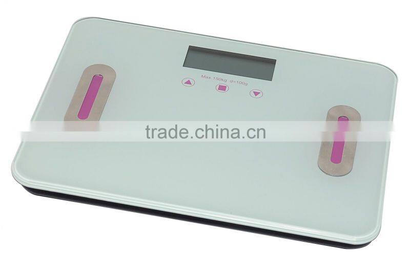 High Accuracy Mini Body Fat & Hydration Scale 150Kg 330lbs 24st LCD 70*28mm