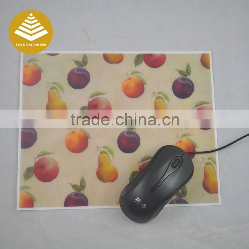 Custom Advertising Logo Print Thin Mouse Pad Anti-Slip Laptop Computer Gaming Mouse Pad Keyboard Mat