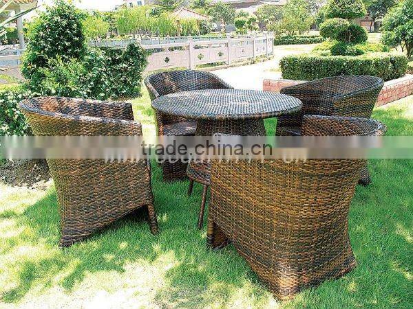 outdoor furniture rattan Aluminum frame UV resistance,weather & water proof