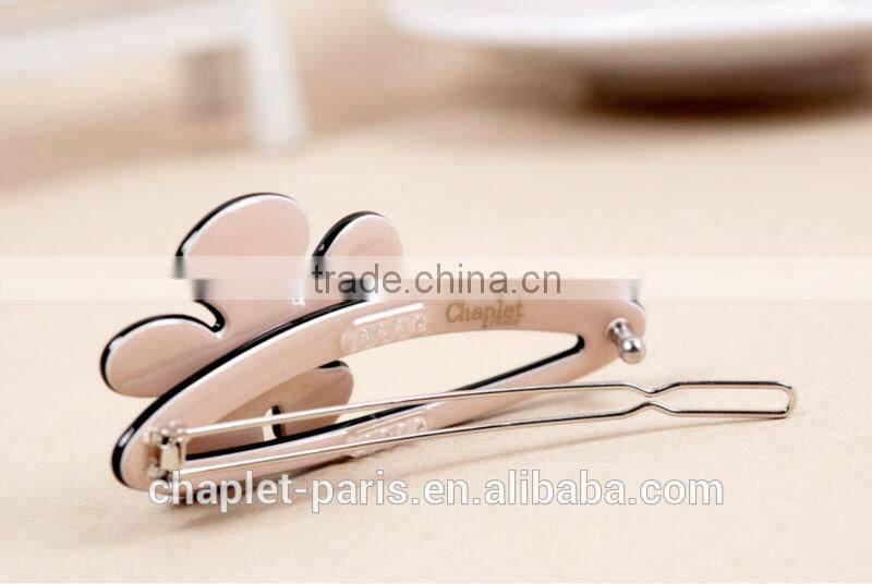 wholesale flower headwear rhinestone hairpin girls lovely hair accessory