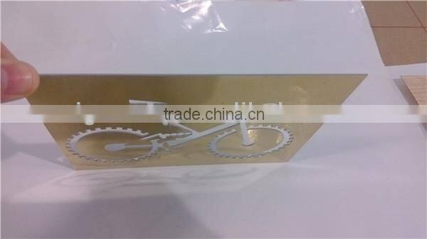 Desktop fiber laser cutting machine laser cutting for stencil fonts , sheet metal