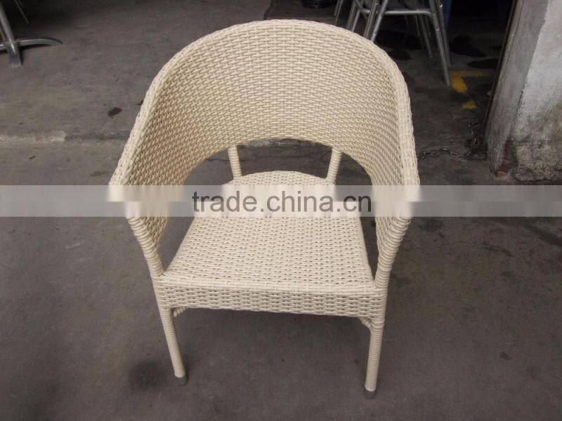 outdoor furniture good quality leisure handmade rattan wicker stacking garden chair YC103