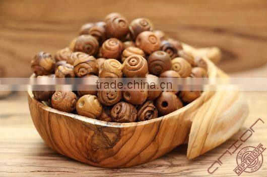 High Quality Long Rosary of Ancient Olive Wood