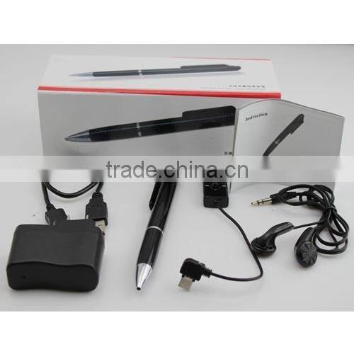 4GB Fashionable Pen Dictaphone With MP3 Player Pen Voice Recorder