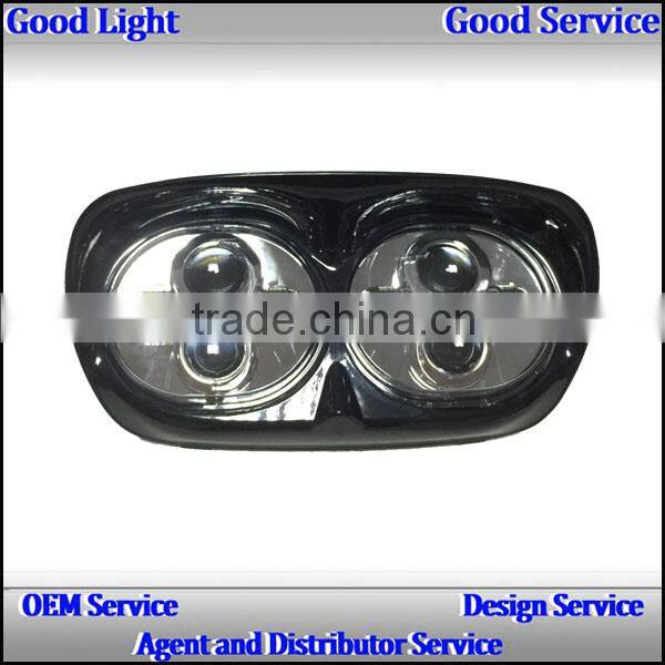 wholesale super power ovovs 80w double led headlight for harley with IP67