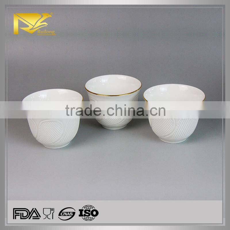 china wholesale mini kawa cup, ceramic coffee mug without handle