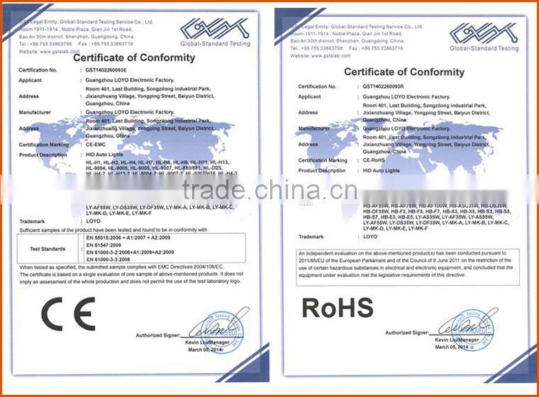 Hottest 12V HID kits with high quality big ballast 75w HID xenon kit