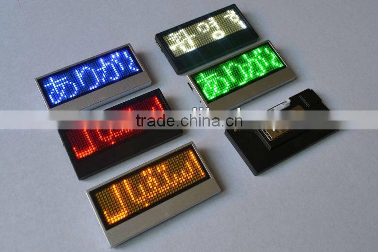 Mini LED name board, LED name badge