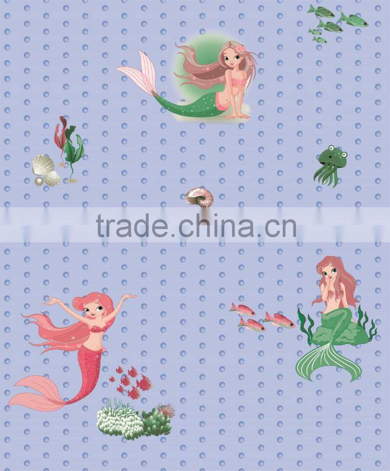 import mermaid kids vinyl wallpaper price