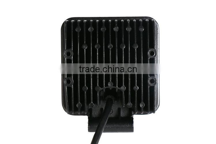 2pcs 4.3Inch 48W 16*3W Spot Epistar LED Working Light Waterproof Fog Lamp DRL For Universal Jeep SUV ATV Off-road Truck Car