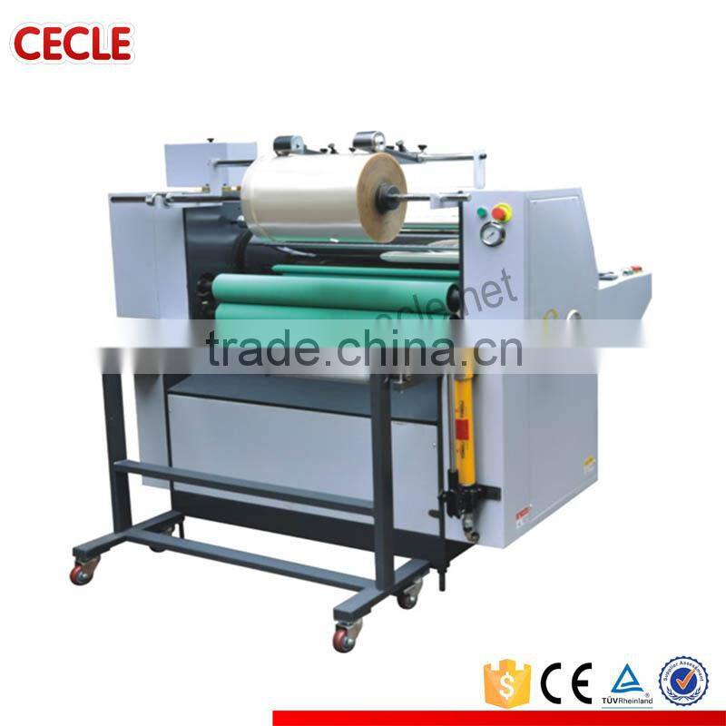 YFMC-1100A manual corrugated laminating machine
