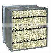 Medium-efficiency panel filter for air purification system