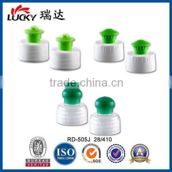 Pull Push Plastic Caps, PP type plastic cap