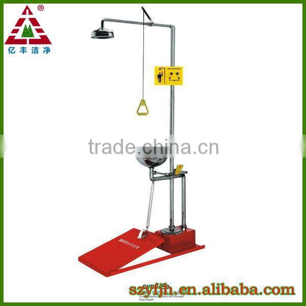 Stainless steel eye wash