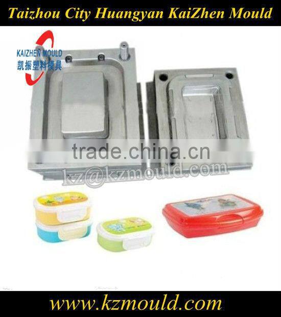 Supply plastic lunch box mold with lid
