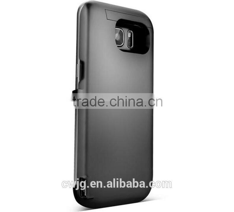 The 4200MAH backup battery rechargeable battery for samsung S7 mobile charging power supply case for s7