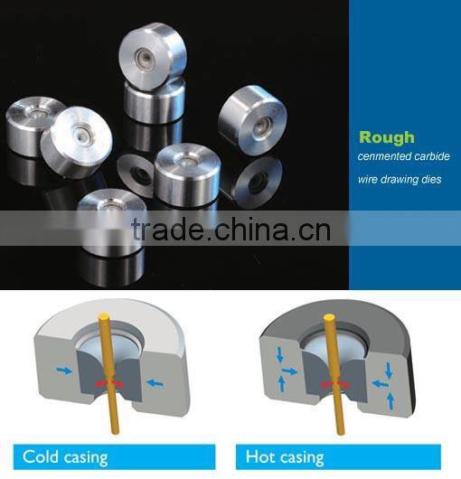 Hard metal tunsten carbide wire drawing dies/cemented cardide wire drawing dies
