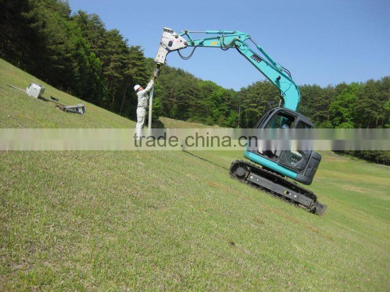 Excavator attachment pile driver for sale Best Selling