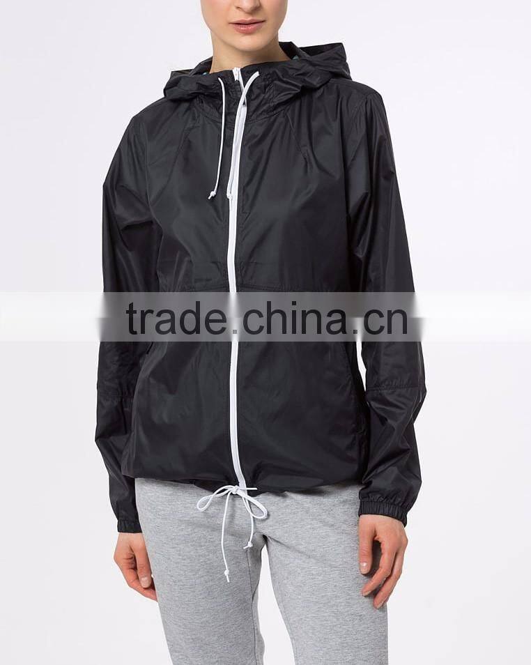 Ramax Custom Women Plain Lightweight Outdoor Windbreaker Track Jackets
